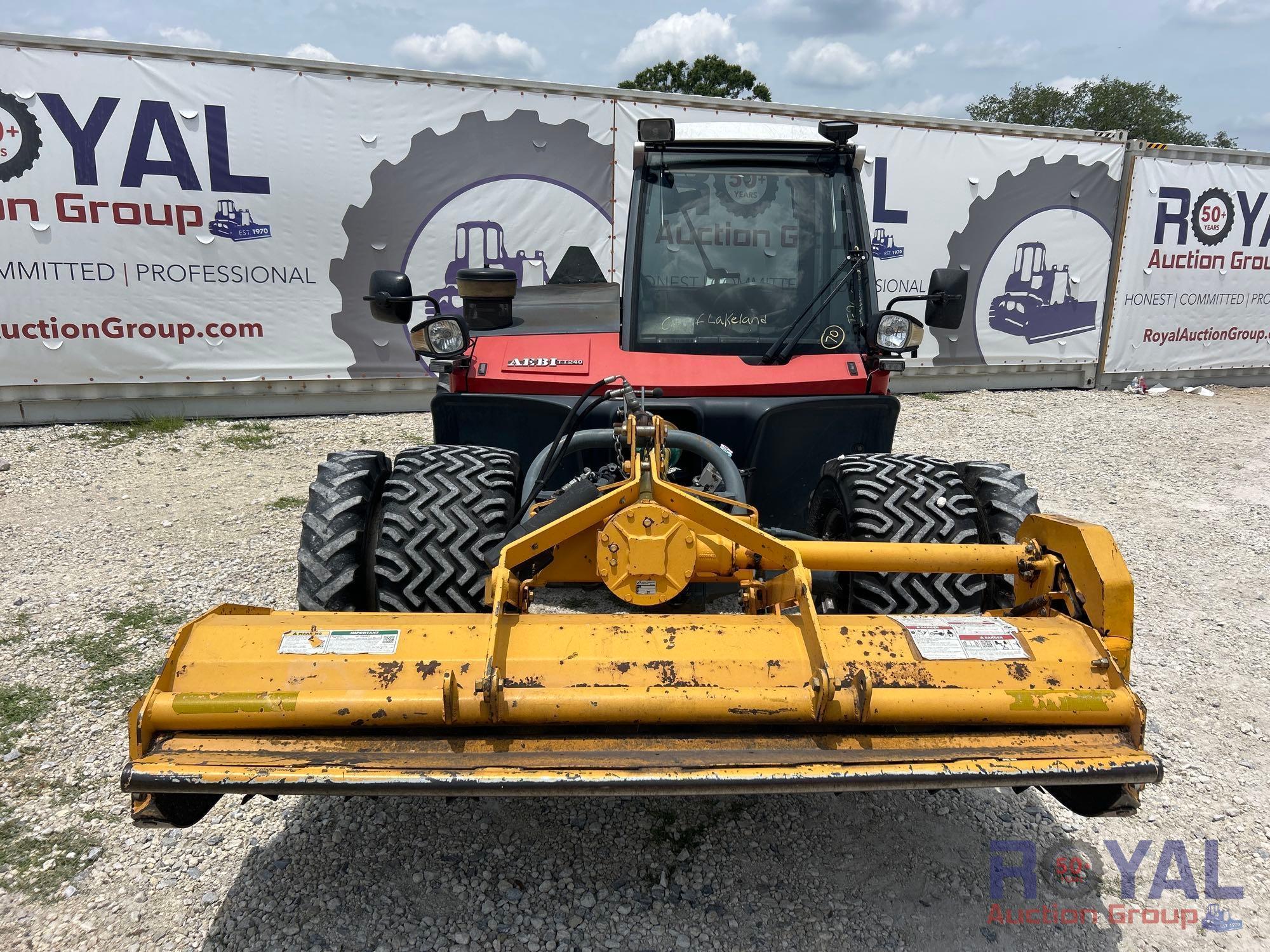 2017 AEBI TT240 Terratrac 4WD Tractor with Alamo 76in Flail Mower
