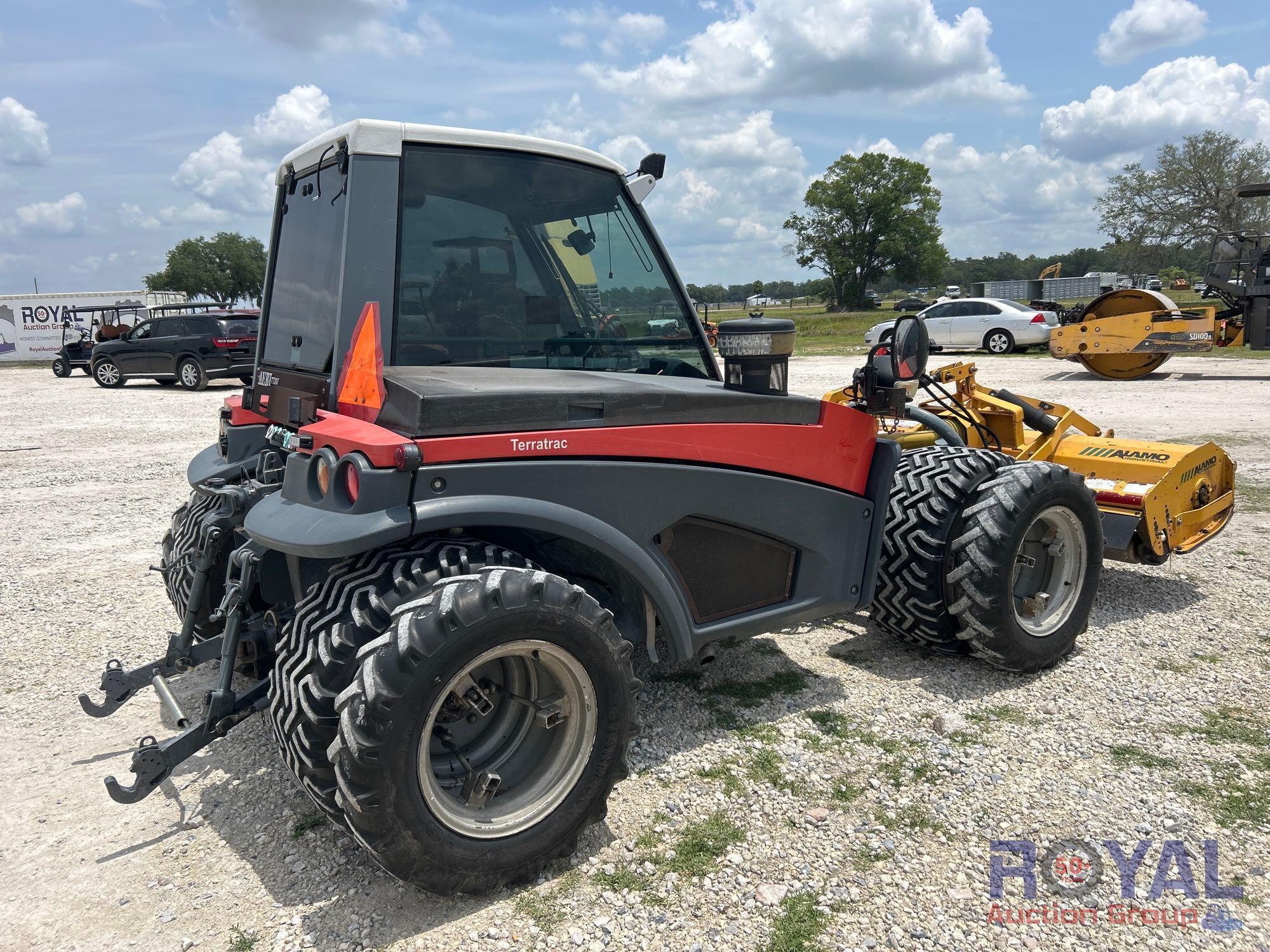 2017 AEBI TT240 Terratrac 4WD Tractor with Alamo 76in Flail Mower