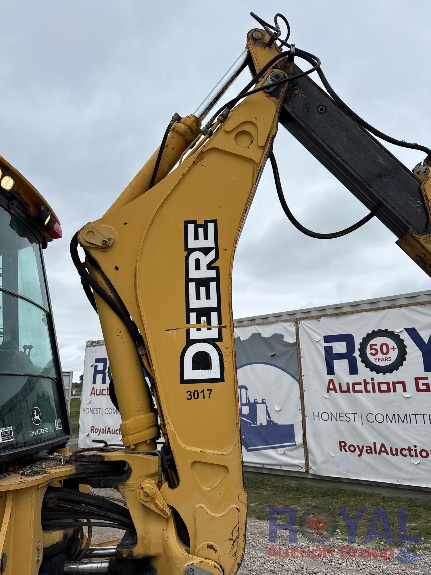 2006 John Deere 710G 4x4 Extendahoe Loader Backhoe