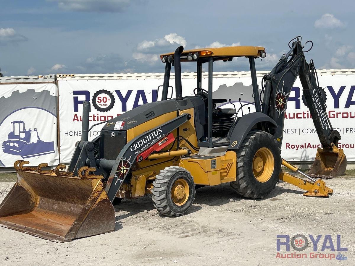 2017 John Deere 310L 4x4 Extendahoe Loader Backhoe