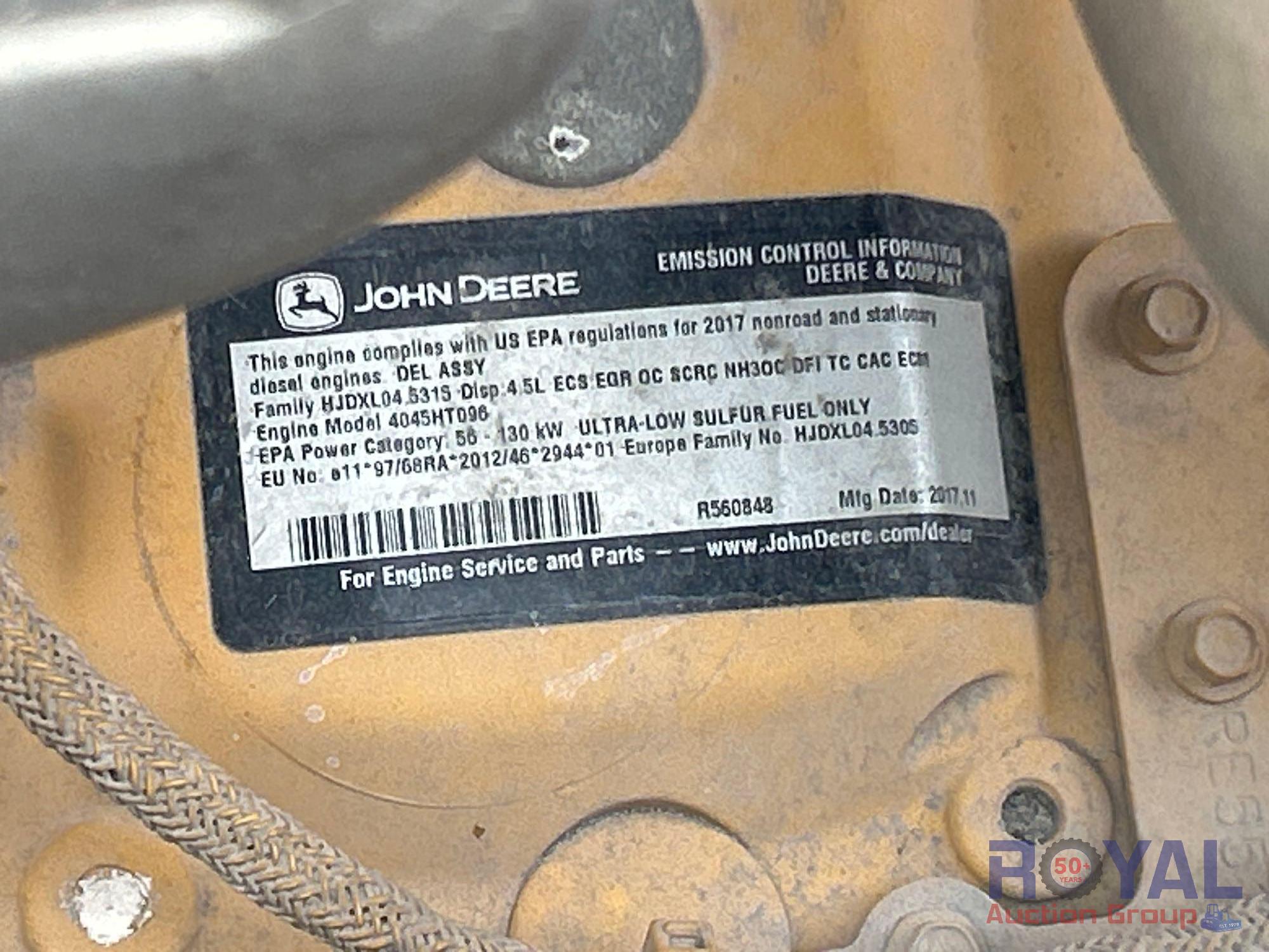 2017 John Deere 310L 4x4 Extendahoe Loader Backhoe