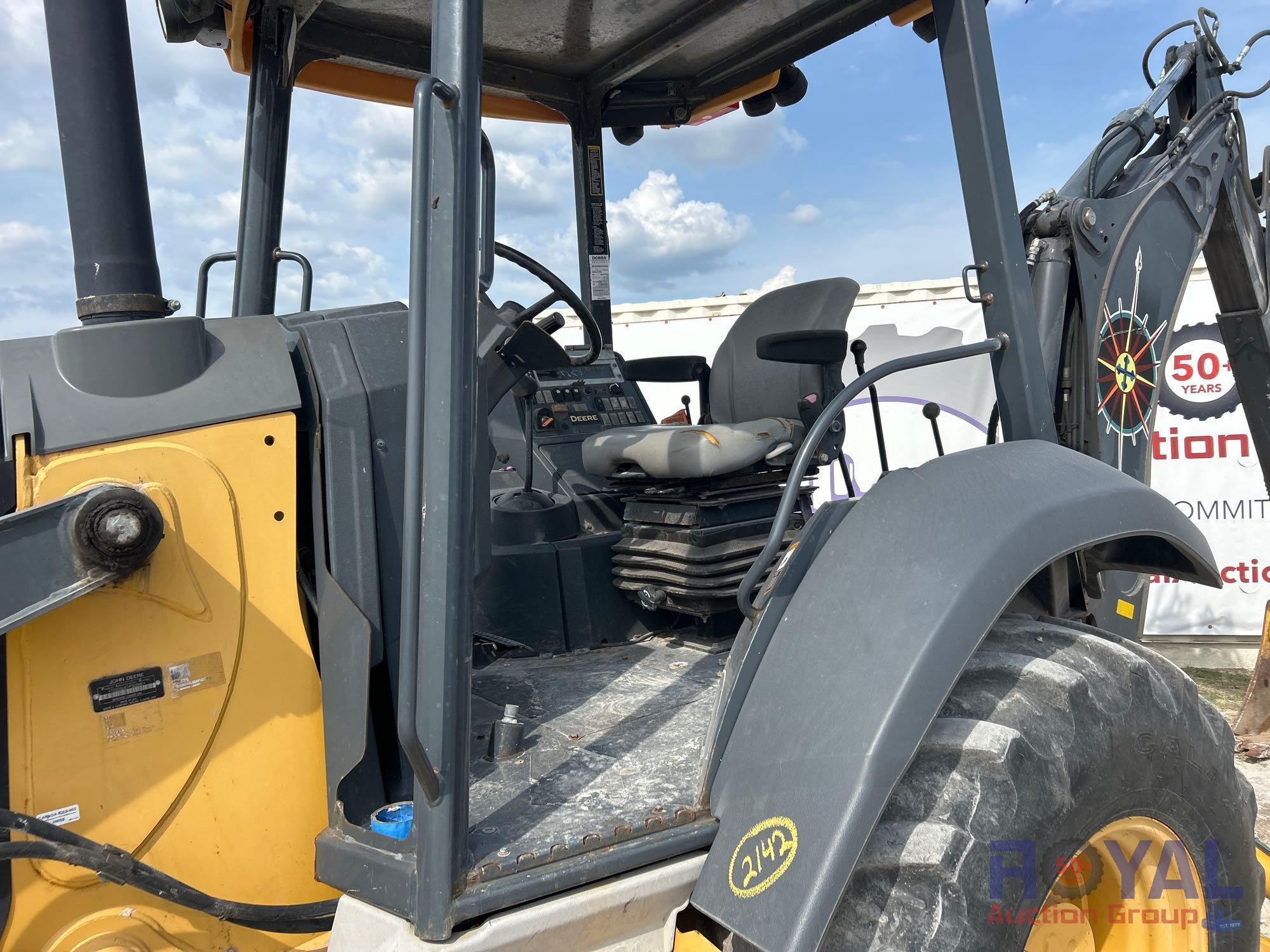 2017 John Deere 310L 4x4 Extendahoe Loader Backhoe