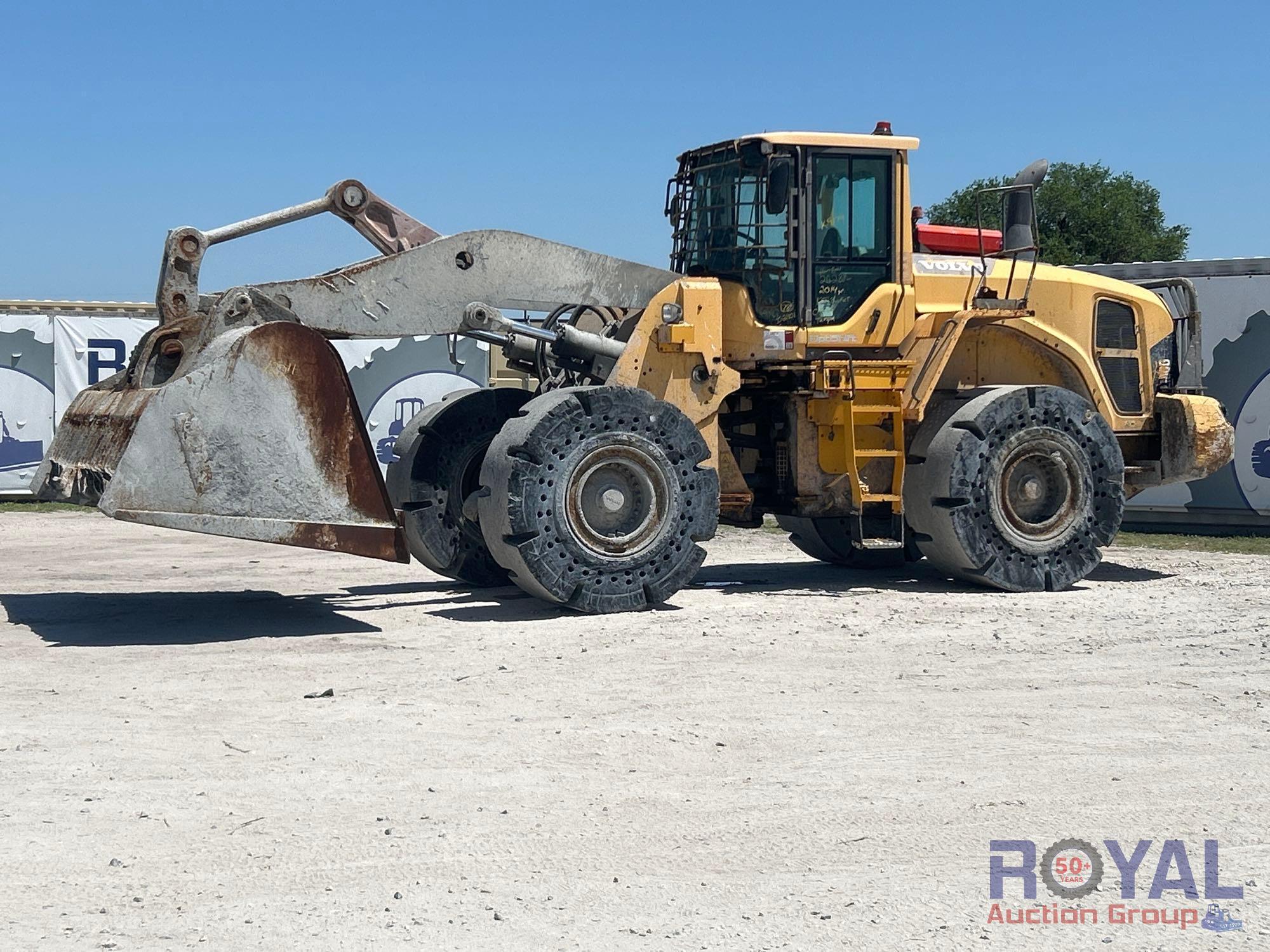 2014 Volvo L180G Articulated Wheel Loader