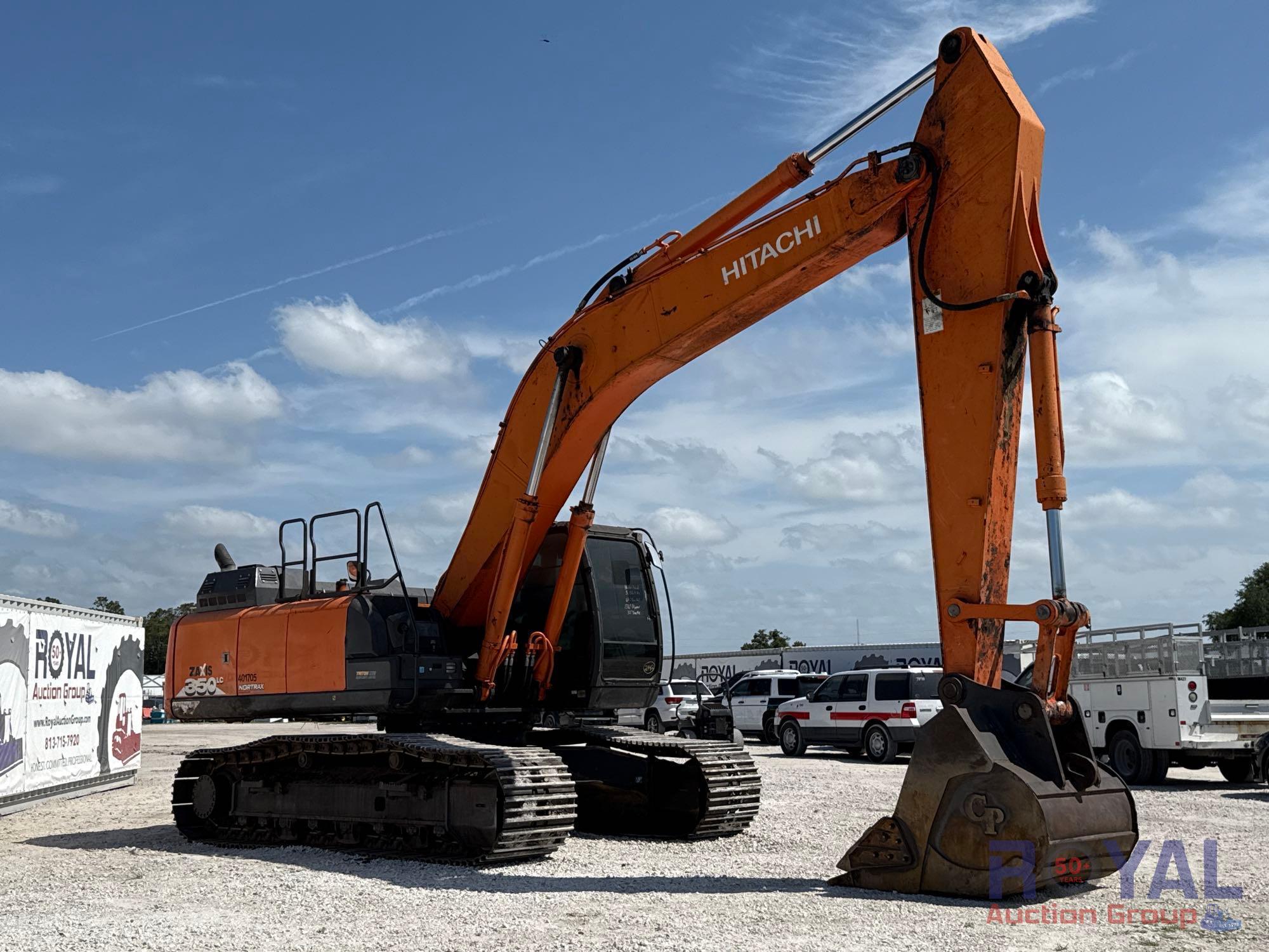 2017 Hitachi Zaxis ZX350LC-6N Hydraulic Excavator