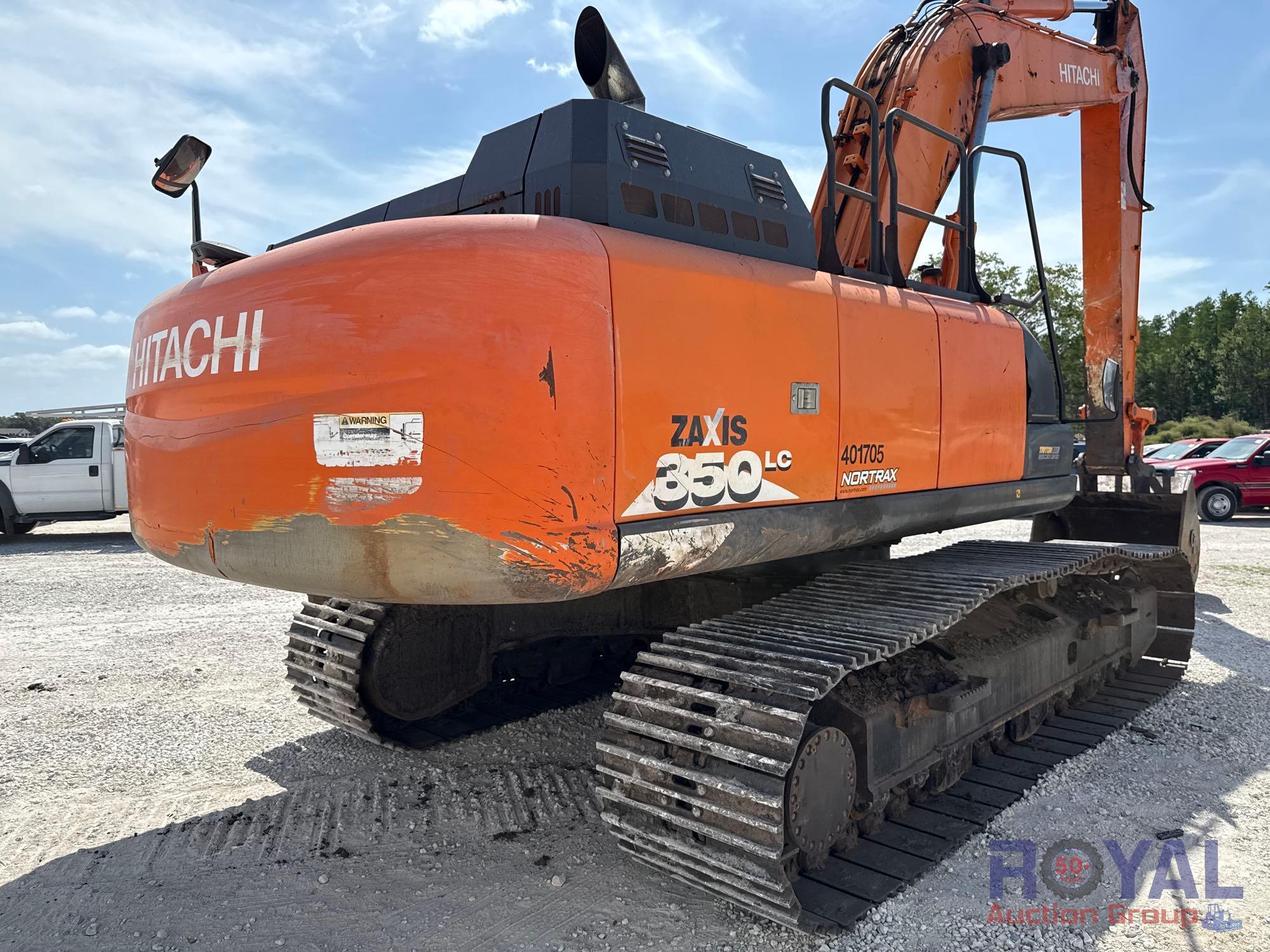 2017 Hitachi Zaxis ZX350LC-6N Hydraulic Excavator