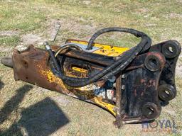 2018 D and A 130V Hydraulic Breaker Excavator Attachment