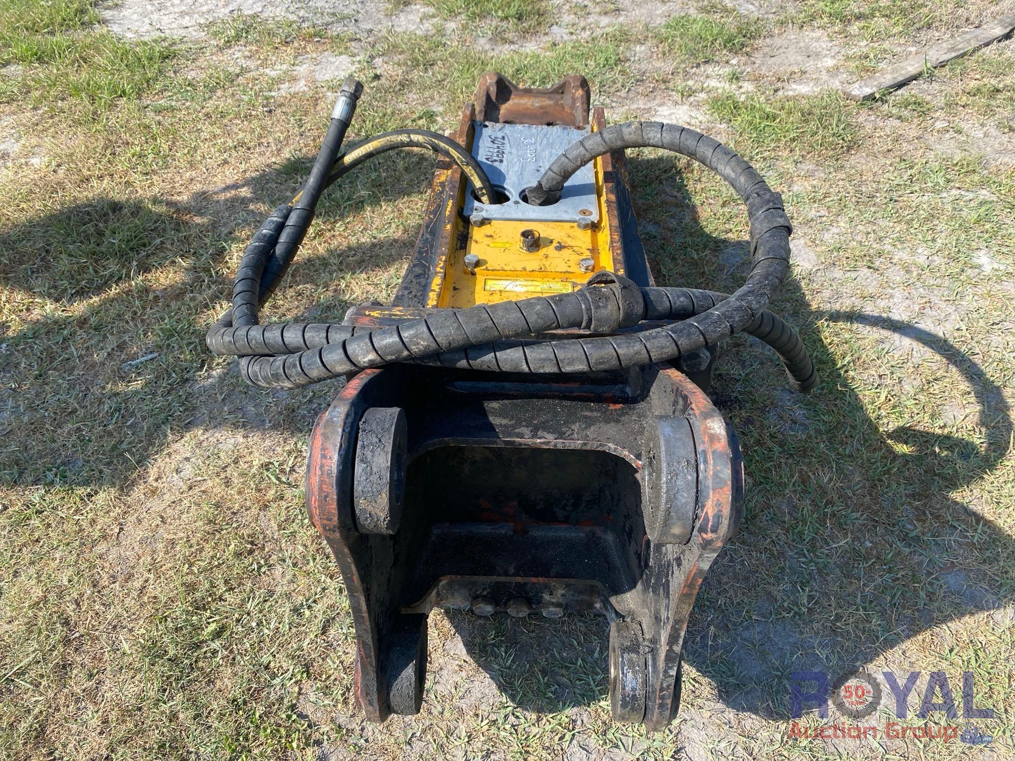 2018 D and A 130V Hydraulic Breaker Excavator Attachment