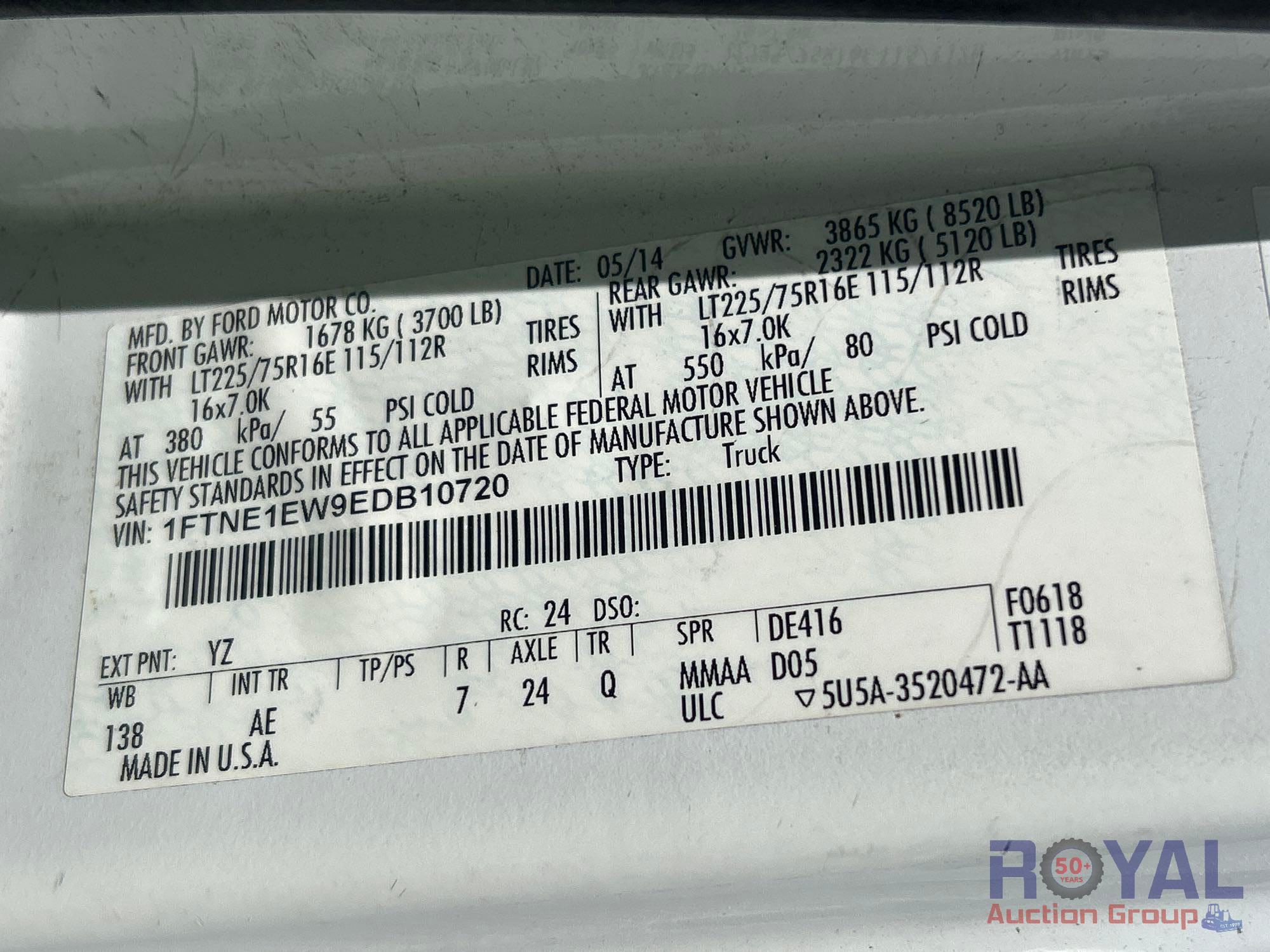 2014 Ford E-150 Cargo Van