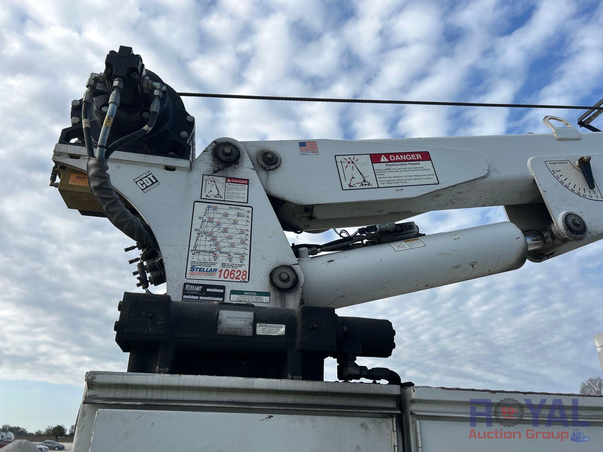 2015 Ford F-750 Stellar 10628 5,500LB Crane Service Truck