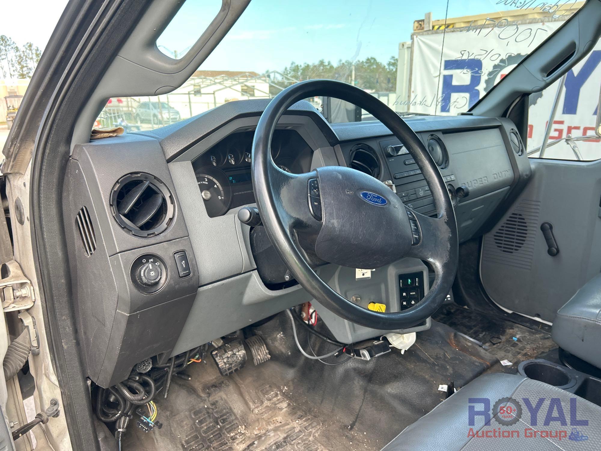 2015 Ford F-750 Stellar 10628 5,500LB Crane Service Truck