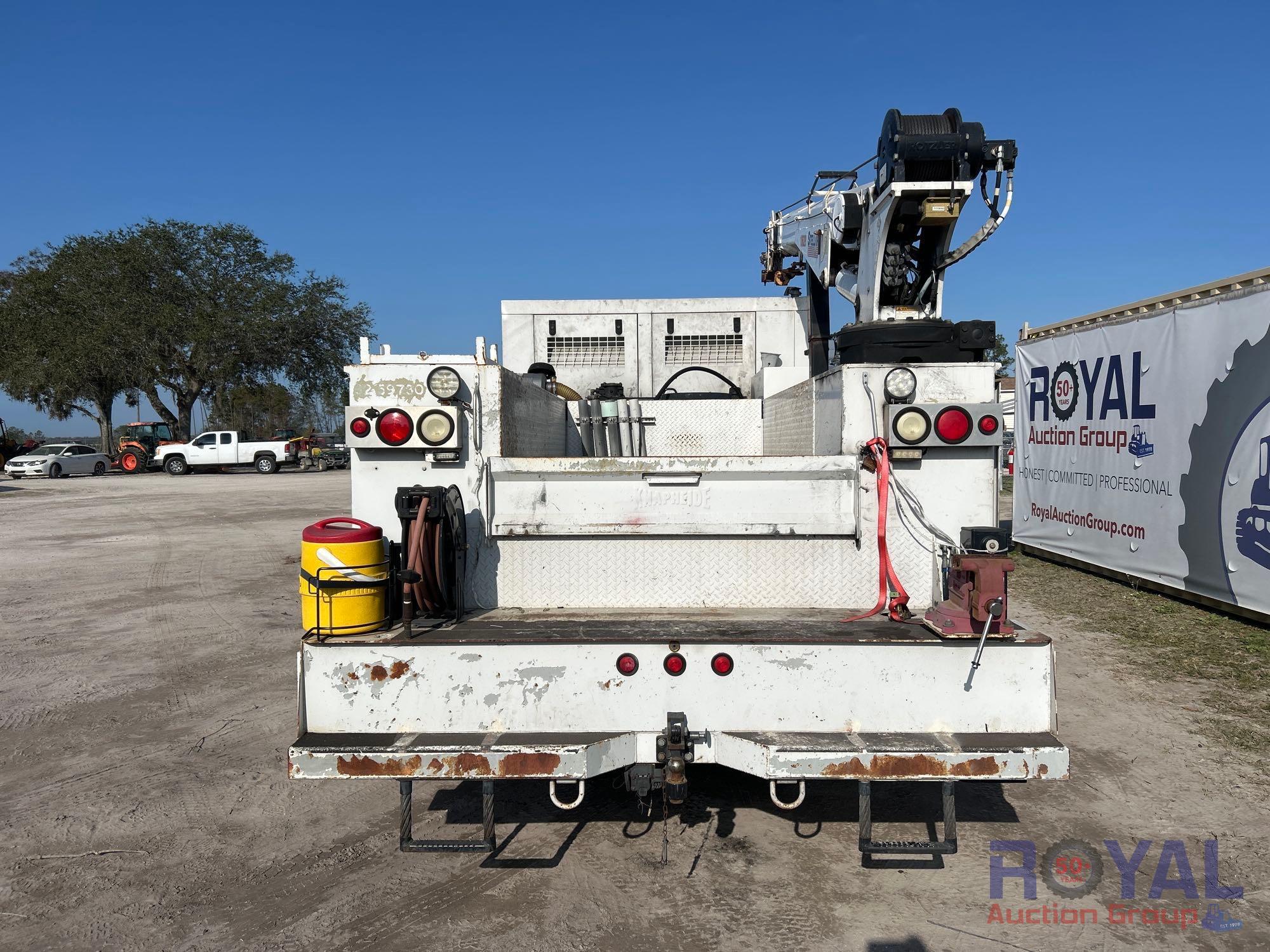 2015 Ford F-750 Stellar 10628 5,500LB Crane Service Truck