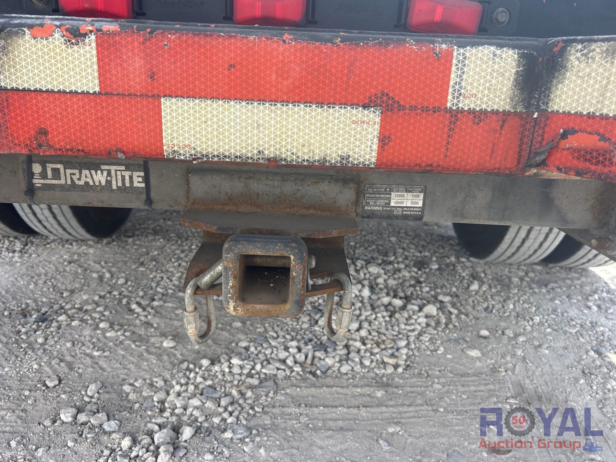 2001 Ford F-550 Crew Cab Auto Crane 4004EH 4,000LB Mechanics Crane Service Truck