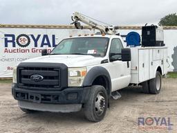 2014 Ford F-450 Liftmoore 5000W Mechanics Crane Service Truck