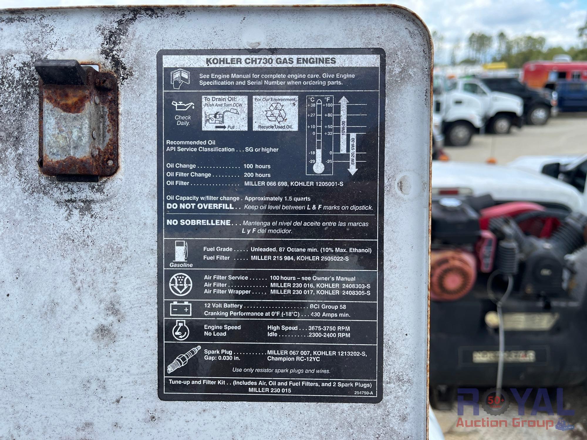 2014 Ford F-450 Liftmoore 5000W Mechanics Crane Service Truck