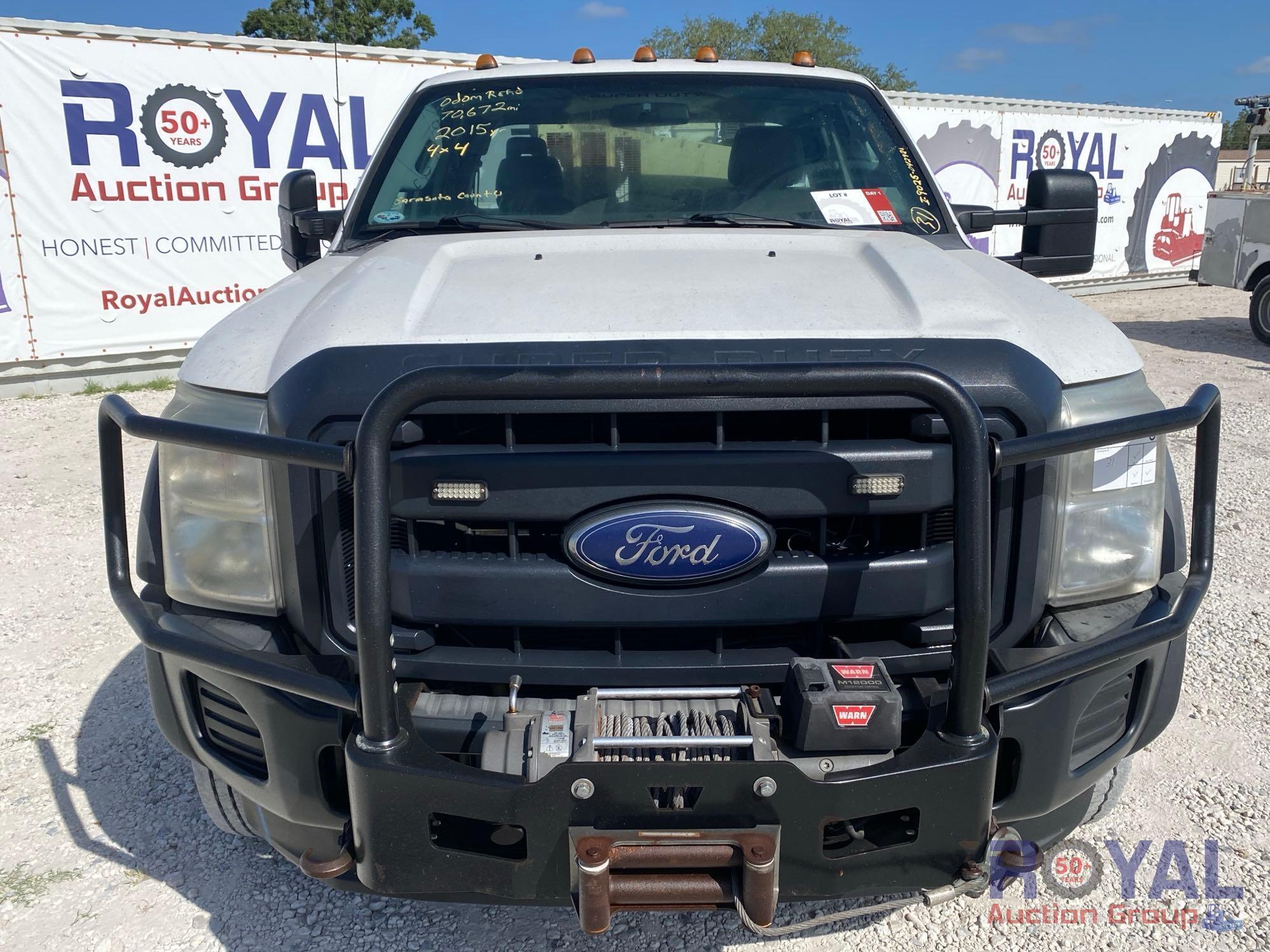 2015 Ford F-550 4x4 Ext. Cab Knapheide Service Truck
