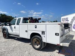 2015 Ford F-550 4x4 Ext. Cab Knapheide Service Truck