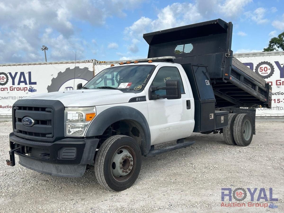 2016 Ford F-550 9ft Dump Truck
