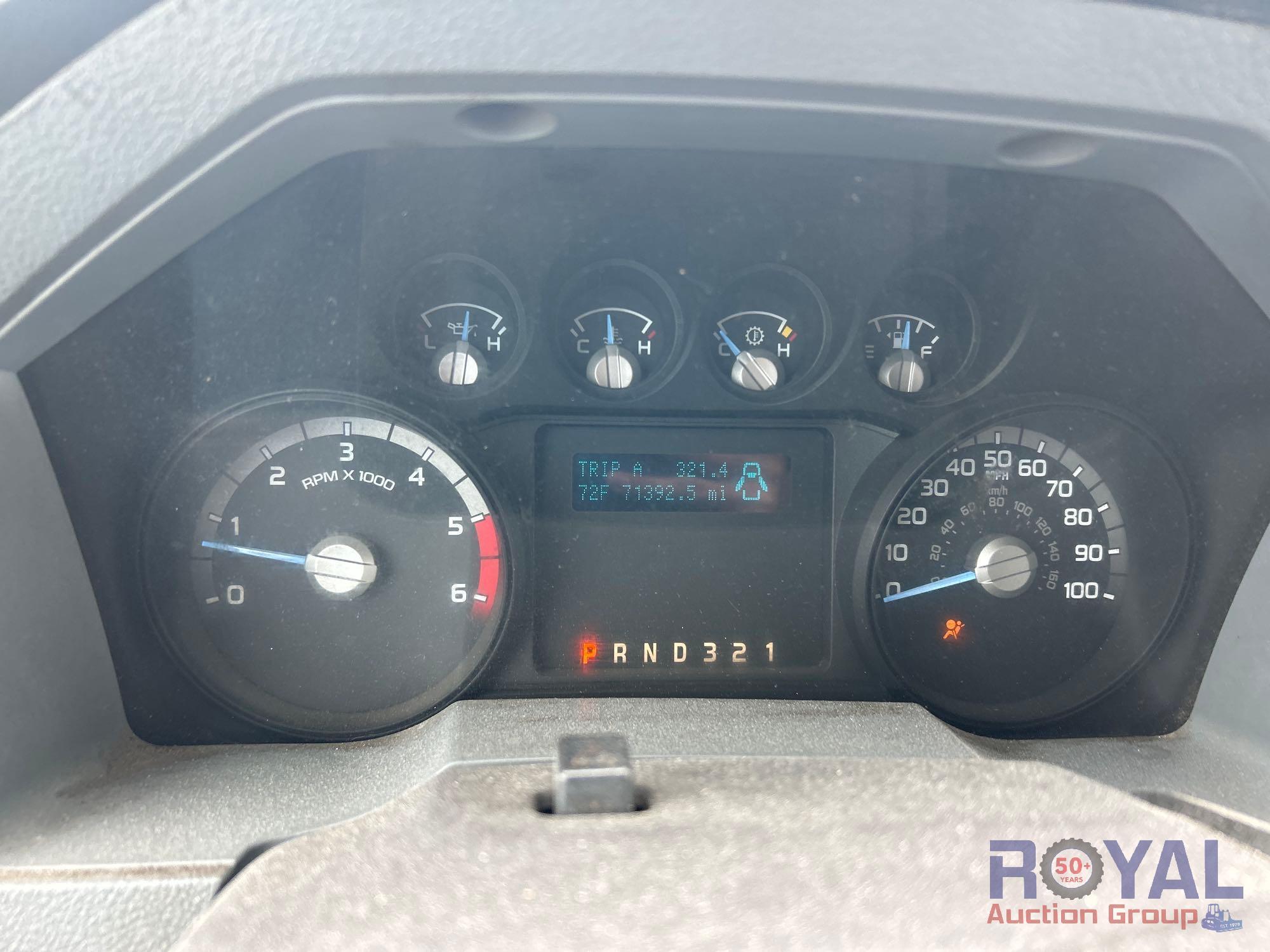 2016 Ford F-550 9ft Dump Truck