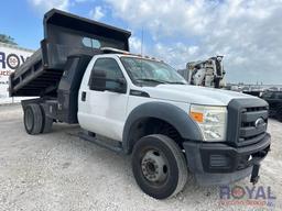 2016 Ford F-550 9ft Dump Truck