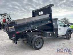 2016 Ford F-550 9ft Dump Truck