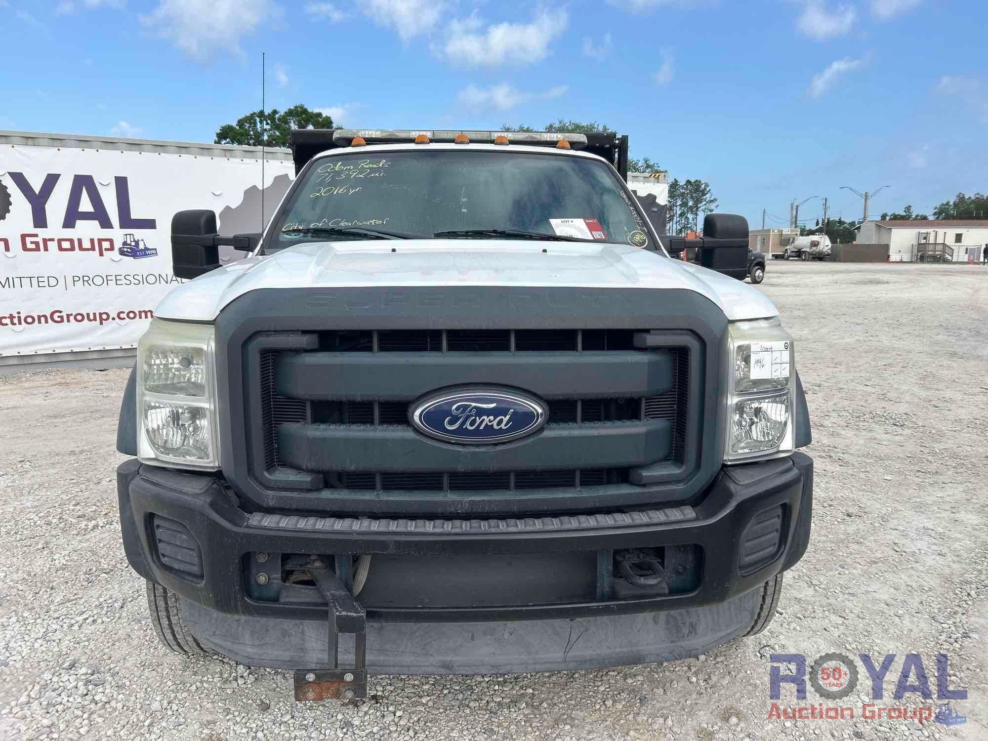 2016 Ford F-550 9ft Dump Truck