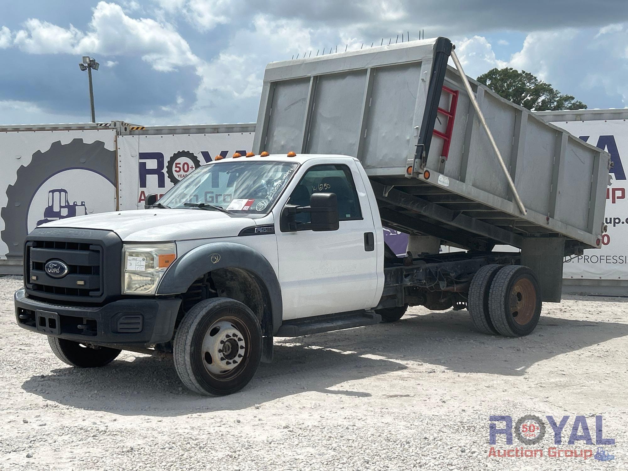 2016 Ford F-550 4x4 Dump Truck