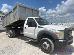 2016 Ford F-550 4x4 Dump Truck