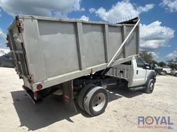 2016 Ford F-550 4x4 Dump Truck