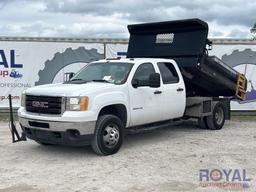 2012 GMC Sierra 3500HD Crew Cab Dump Truck