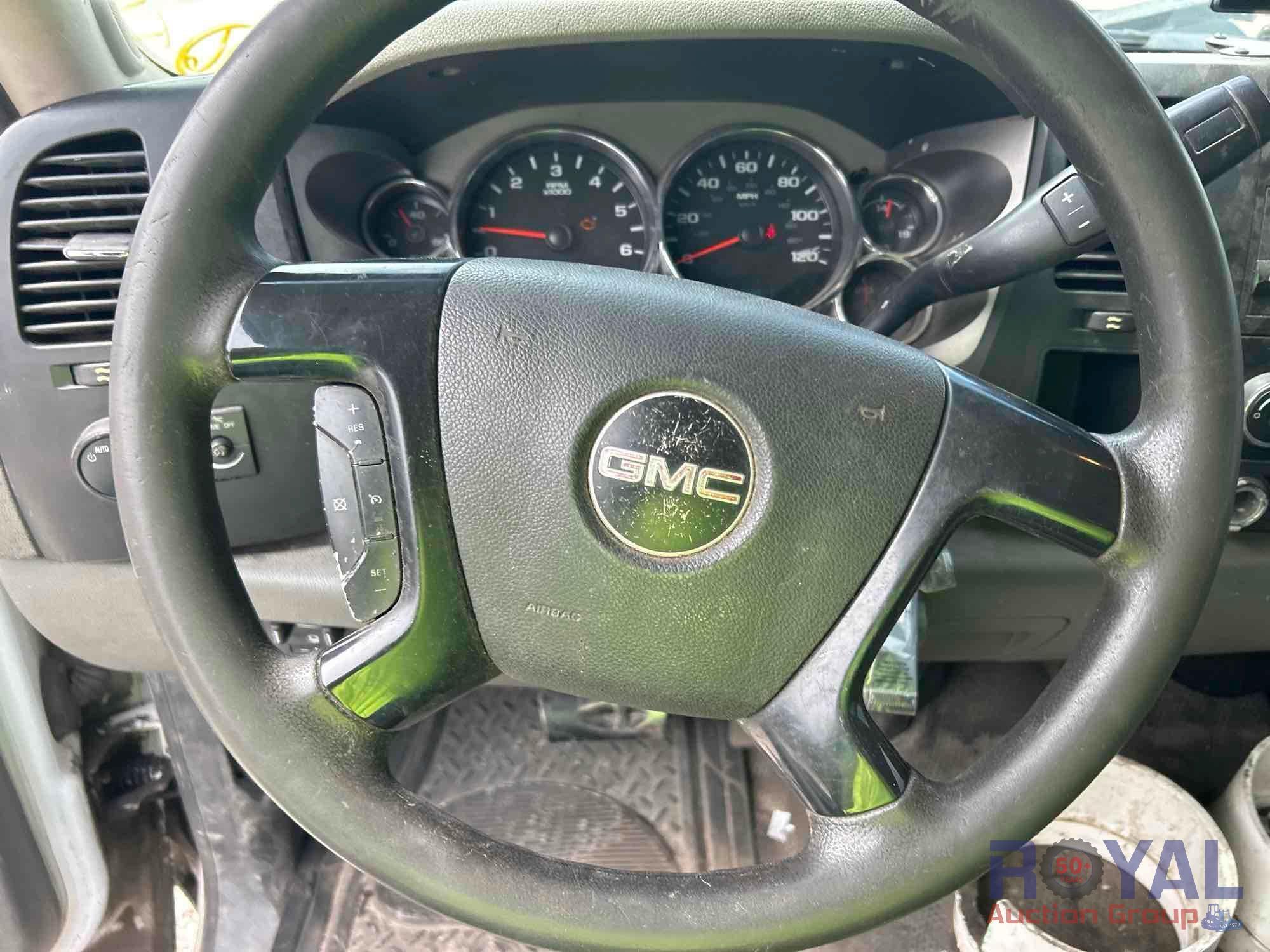 2012 GMC Sierra 3500HD Crew Cab Dump Truck