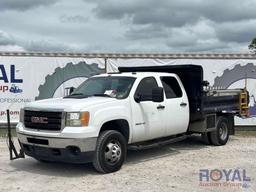 2012 GMC Sierra 3500HD Crew Cab Dump Truck