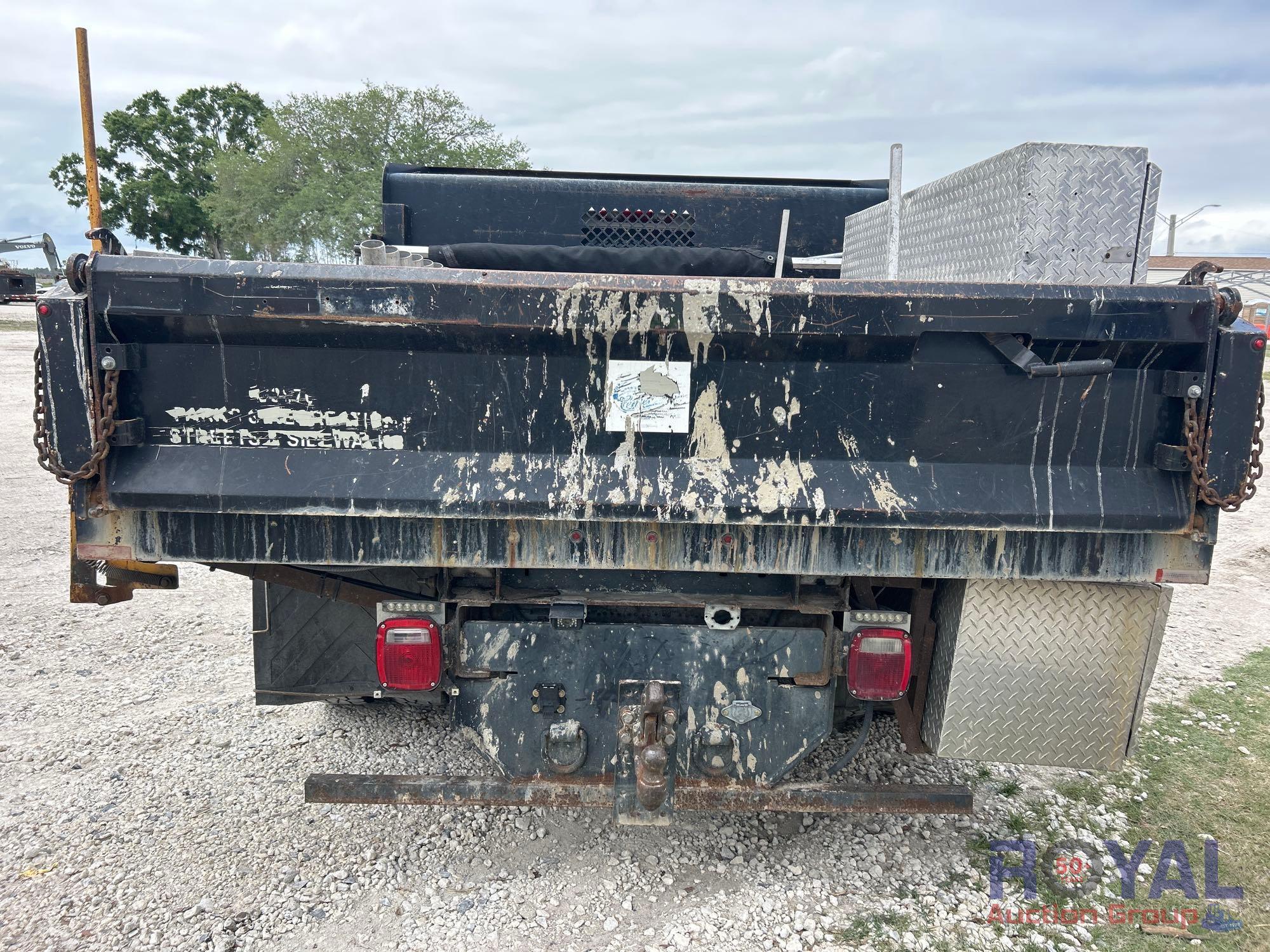 2012 GMC Sierra 3500HD Crew Cab Dump Truck