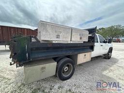 2012 GMC Sierra 3500HD Crew Cab Dump Truck