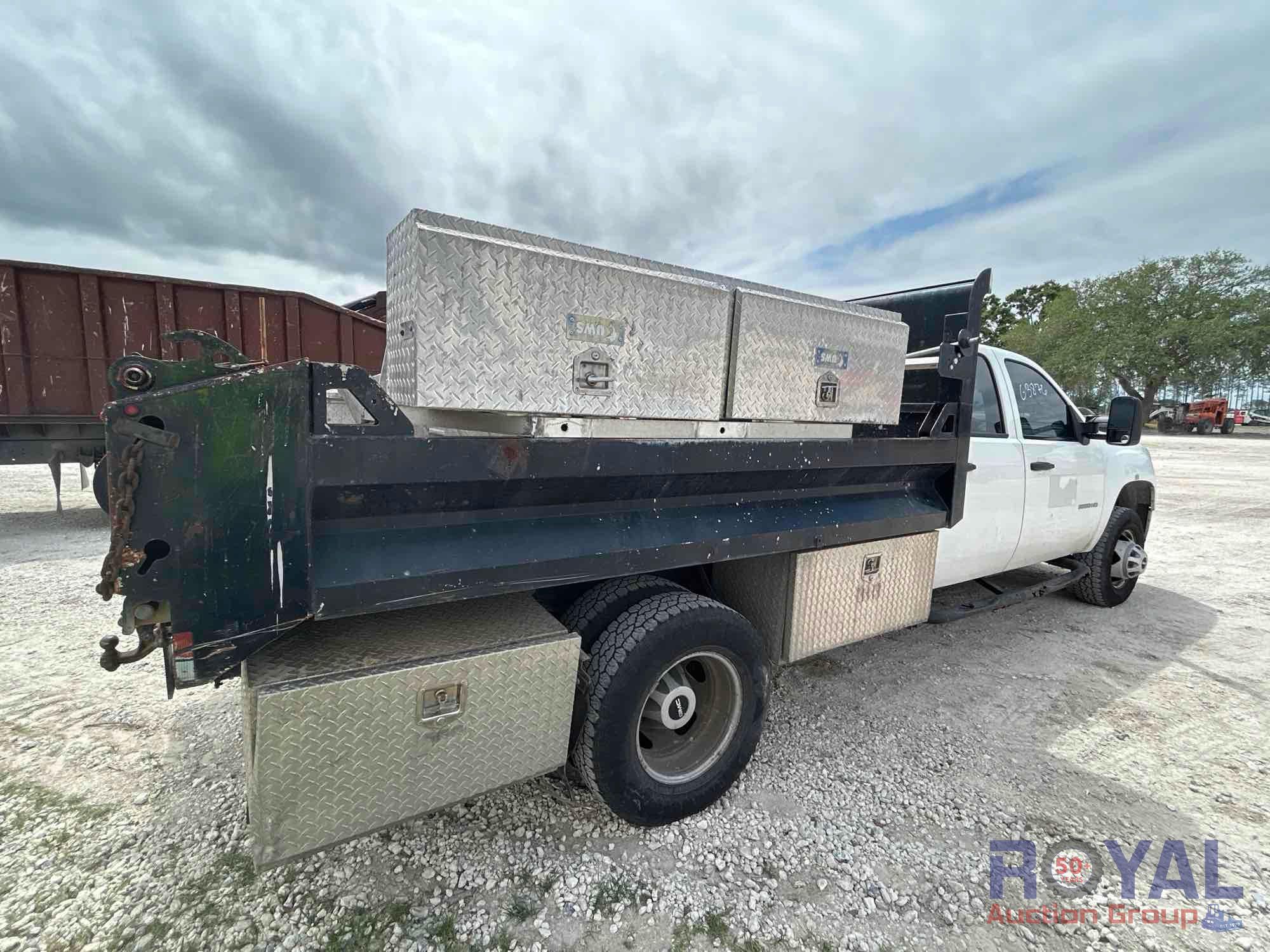 2012 GMC Sierra 3500HD Crew Cab Dump Truck