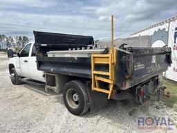 2012 GMC Sierra 3500HD Crew Cab Dump Truck