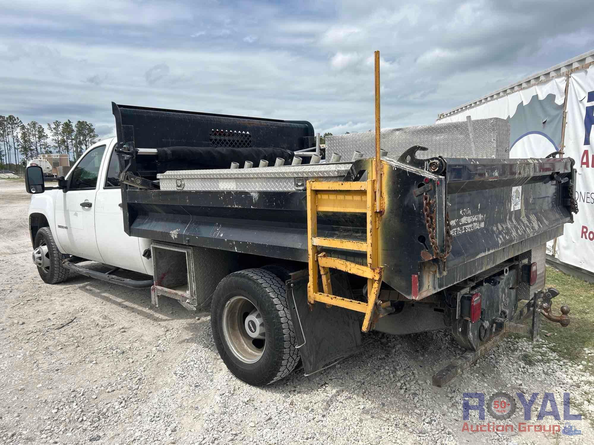 2012 GMC Sierra 3500HD Crew Cab Dump Truck