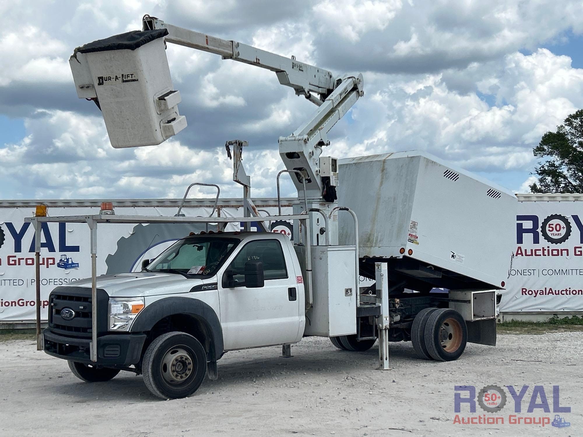 2015 Ford F-550 4x4 Forestry Bucket Truck