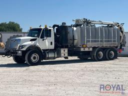 2018 International WorkStar 7500 AquaTech B-15 Combination Sewer Jetter Vacuum Truck