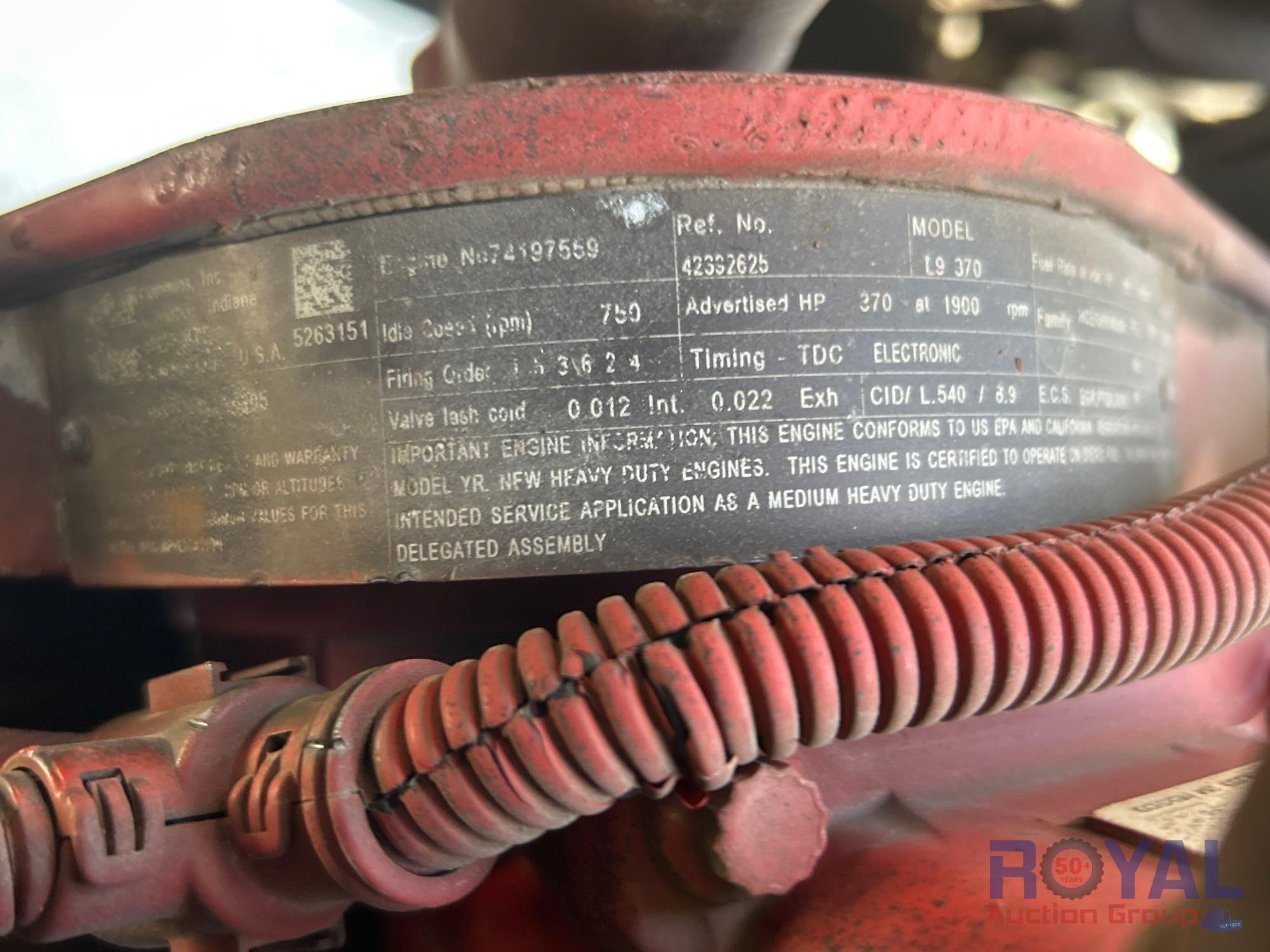 2018 International WorkStar 7500 AquaTech B-15 Combination Sewer Jetter Vacuum Truck