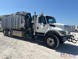 2018 International WorkStar 7500 AquaTech B-15 Combination Sewer Jetter Vacuum Truck
