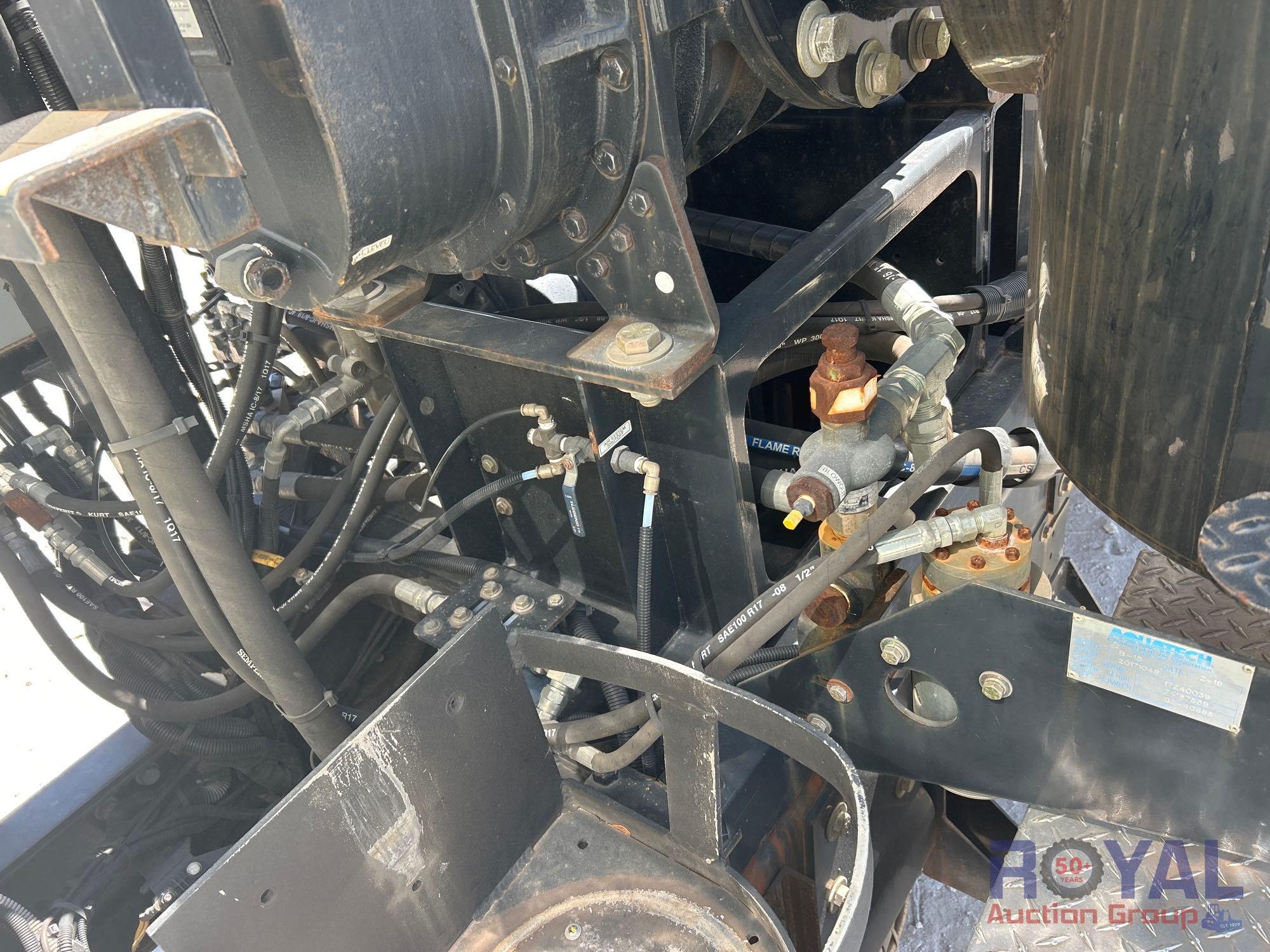 2018 International WorkStar 7500 AquaTech B-15 Combination Sewer Jetter Vacuum Truck