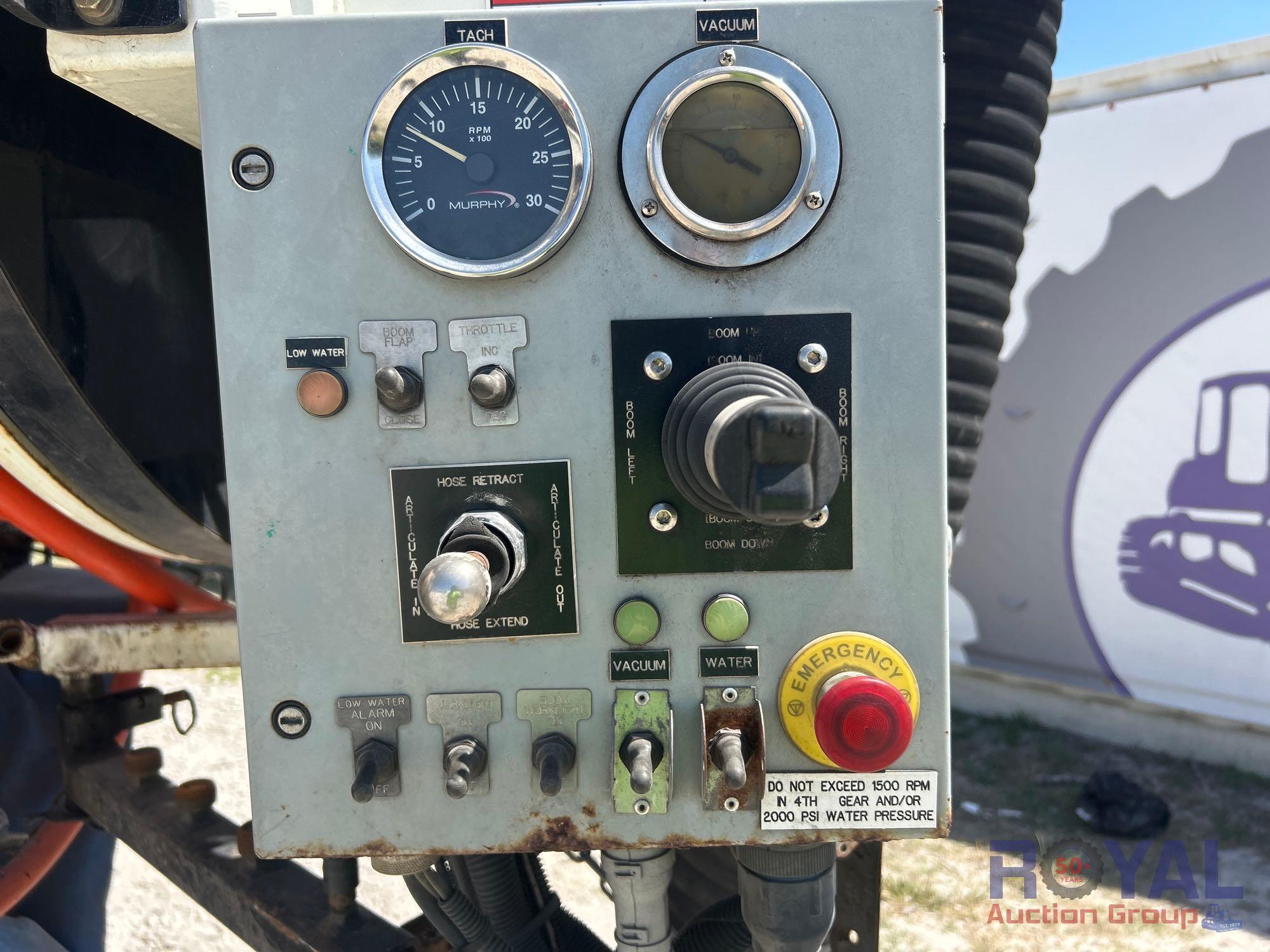 2018 International WorkStar 7500 AquaTech B-15 Combination Sewer Jetter Vacuum Truck