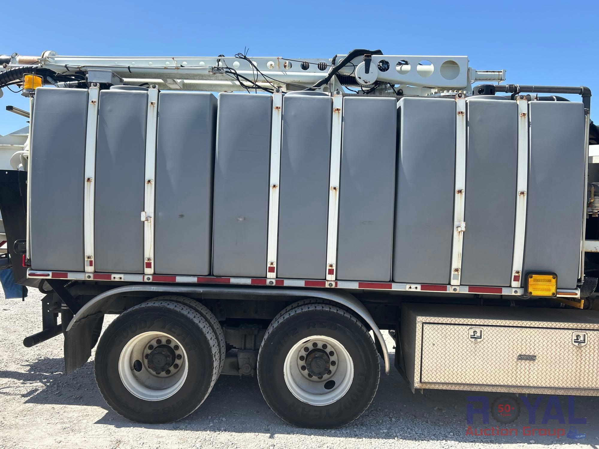 2018 International WorkStar 7500 AquaTech B-15 Combination Sewer Jetter Vacuum Truck