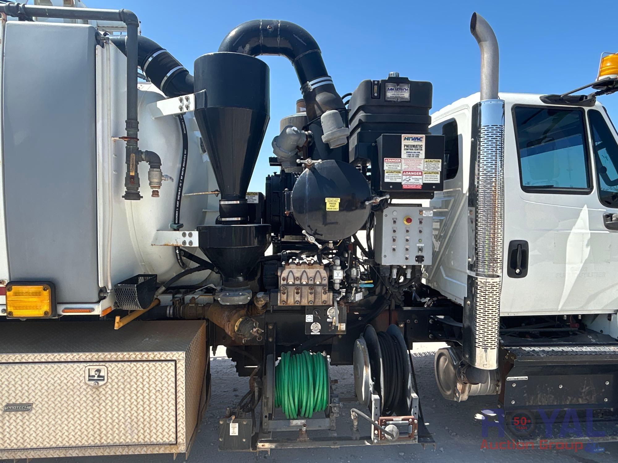 2018 International WorkStar 7500 AquaTech B-15 Combination Sewer Jetter Vacuum Truck