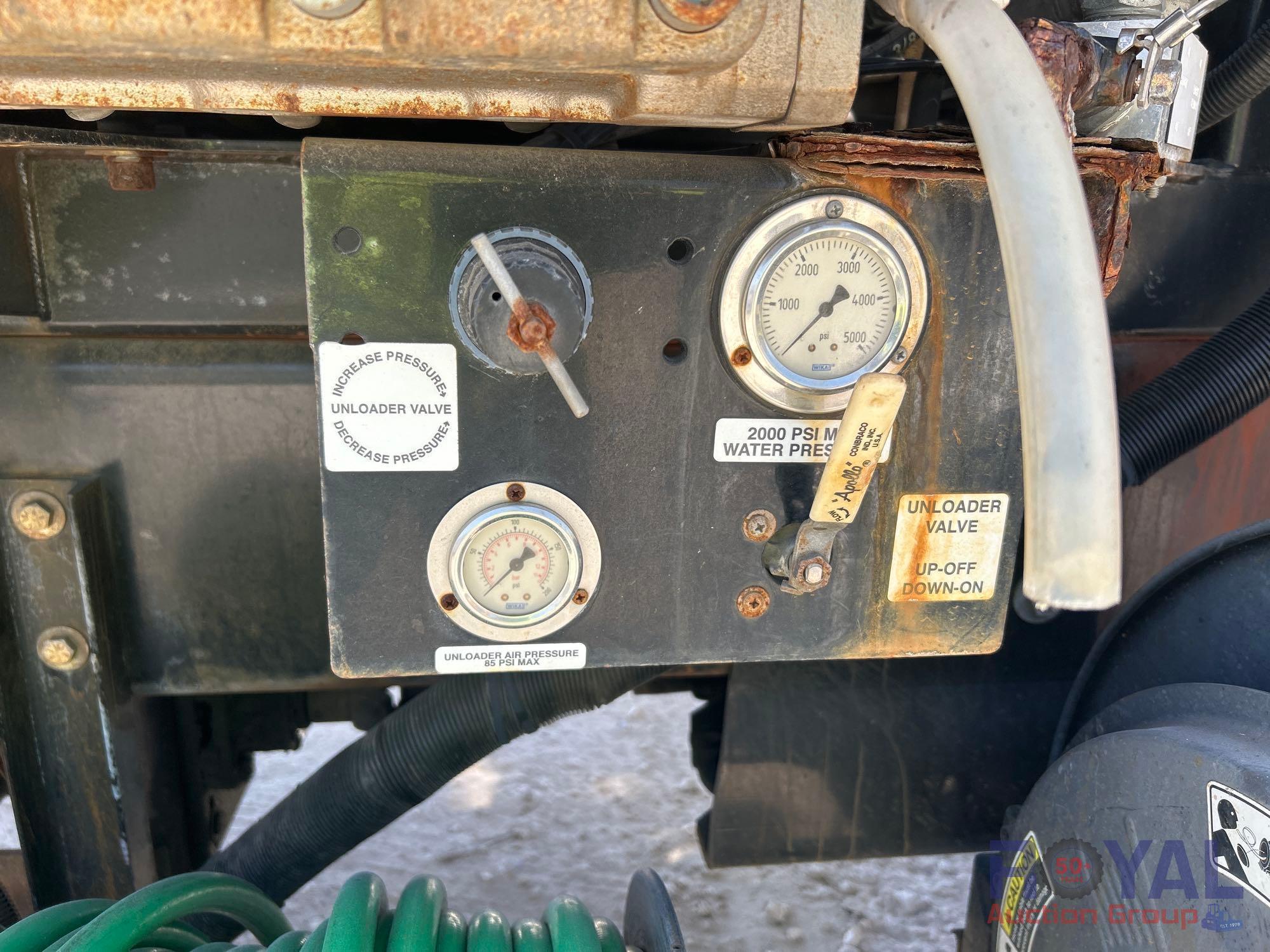 2018 International WorkStar 7500 AquaTech B-15 Combination Sewer Jetter Vacuum Truck