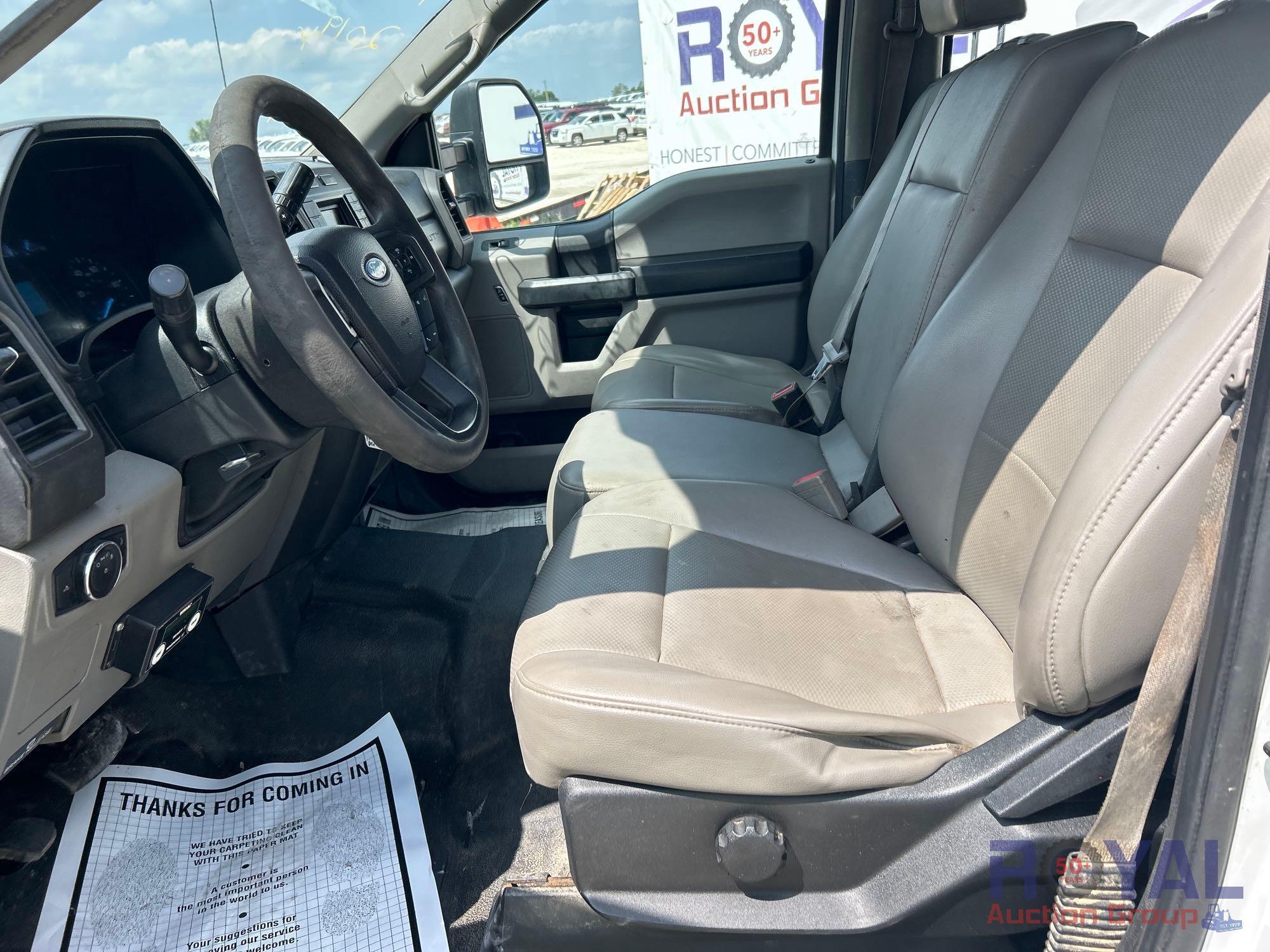 2019 Ford F-550 V-Mac DTM70 Air Compressor Flatbed Truck