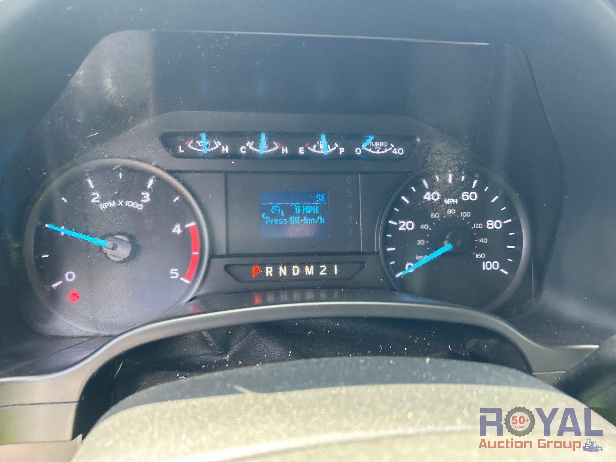 2019 Ford F-550 V-Mac DTM70 Air Compressor Flatbed Truck