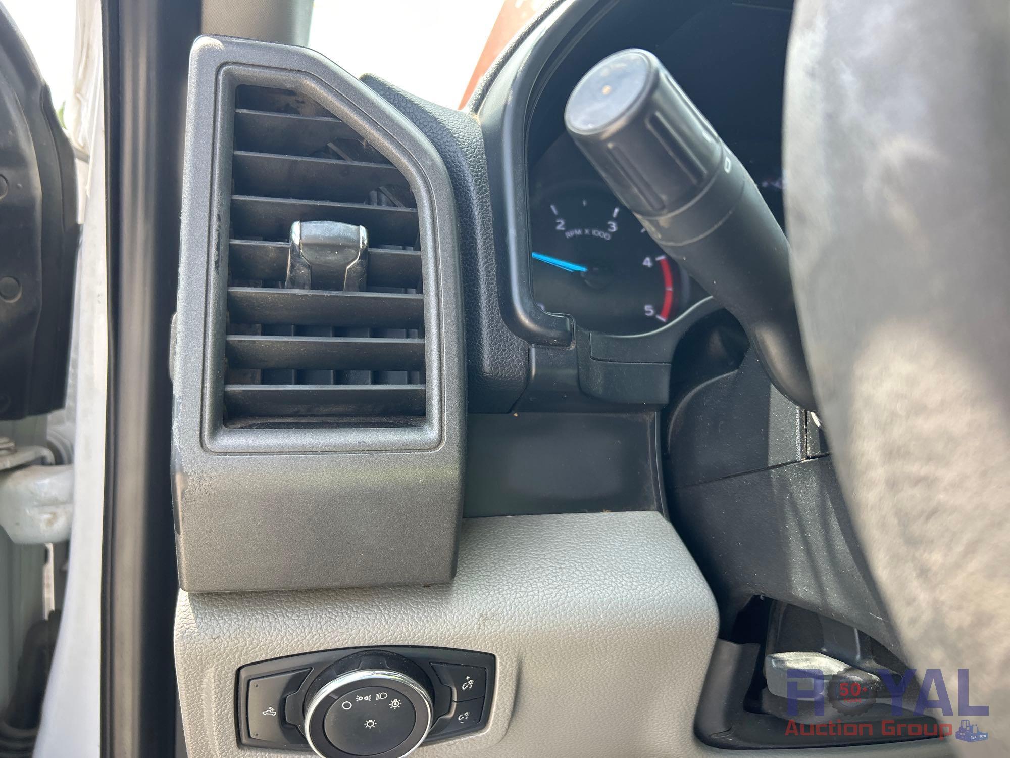 2019 Ford F-550 V-Mac DTM70 Air Compressor Flatbed Truck