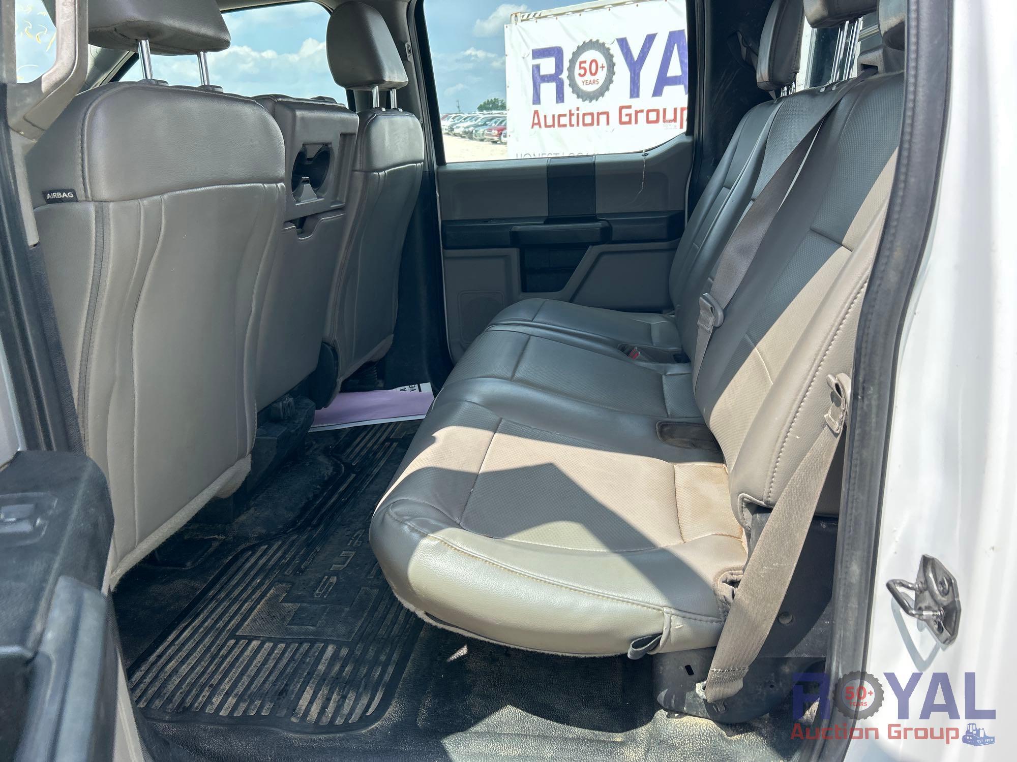 2019 Ford F-550 V-Mac DTM70 Air Compressor Flatbed Truck