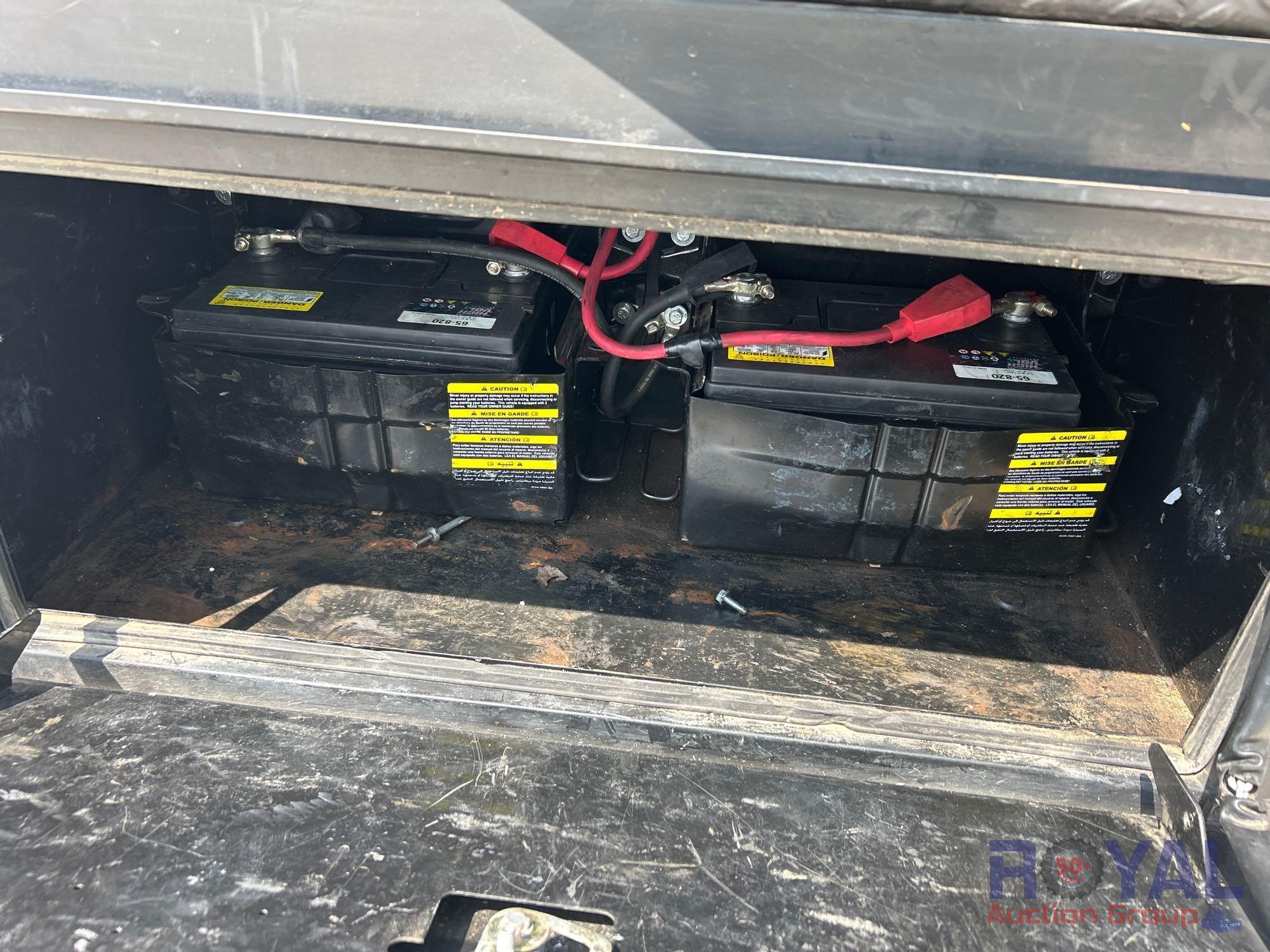 2019 Ford F-550 V-Mac DTM70 Air Compressor Flatbed Truck